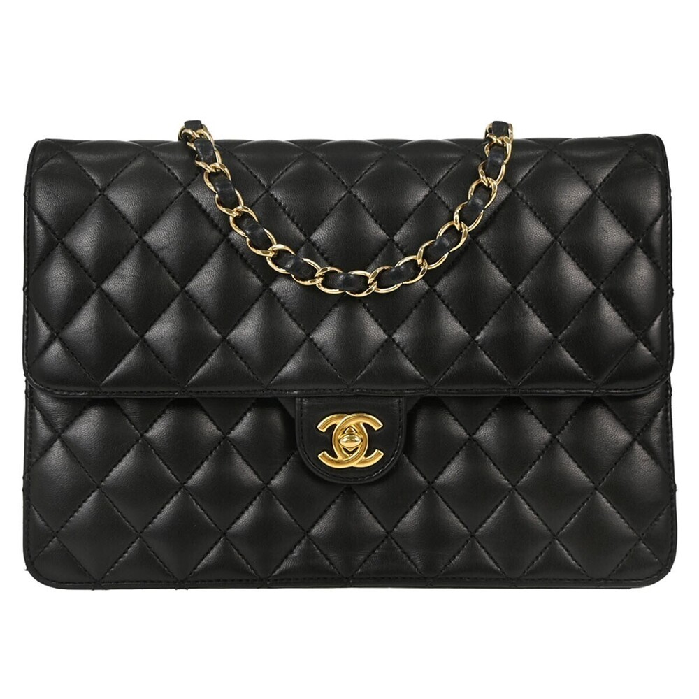 Chanel Turnlock Flap Grosgrain East West